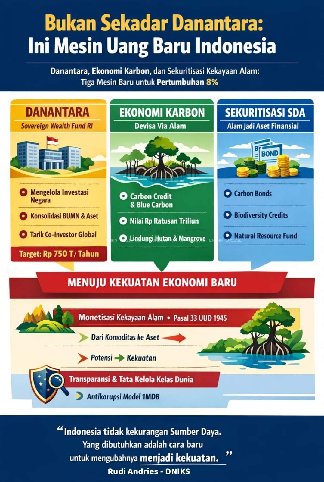 Bukan Sekadar Danantara: Ini Mesin Uang Baru Indonesia